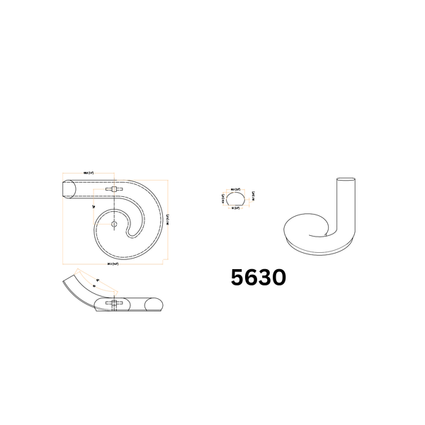 5630 Left Hand Volute
