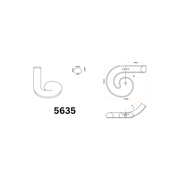 5635 Right Hand Volute