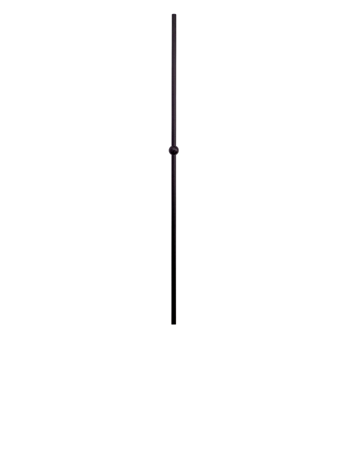 Single Ball Black Round Bar 8502A (5/8" x 44")