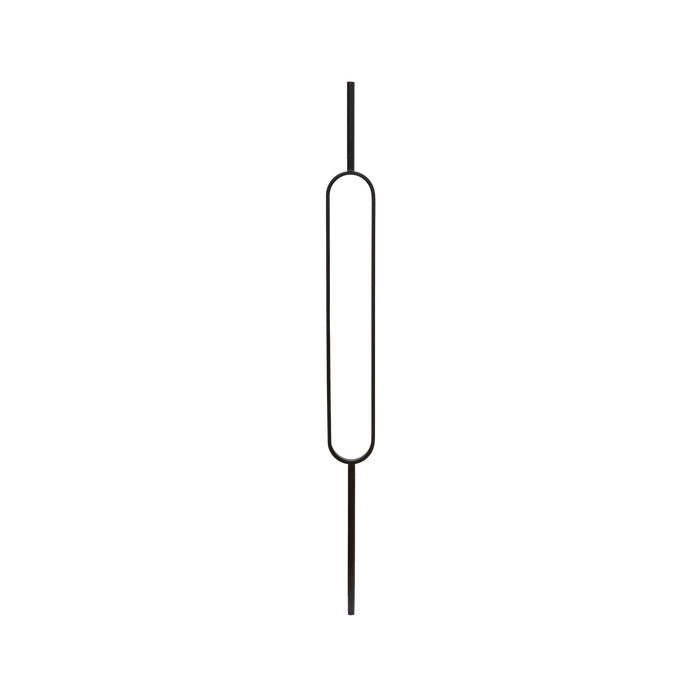 Flat Oval Round Baluster (5/8" x 44") 8506