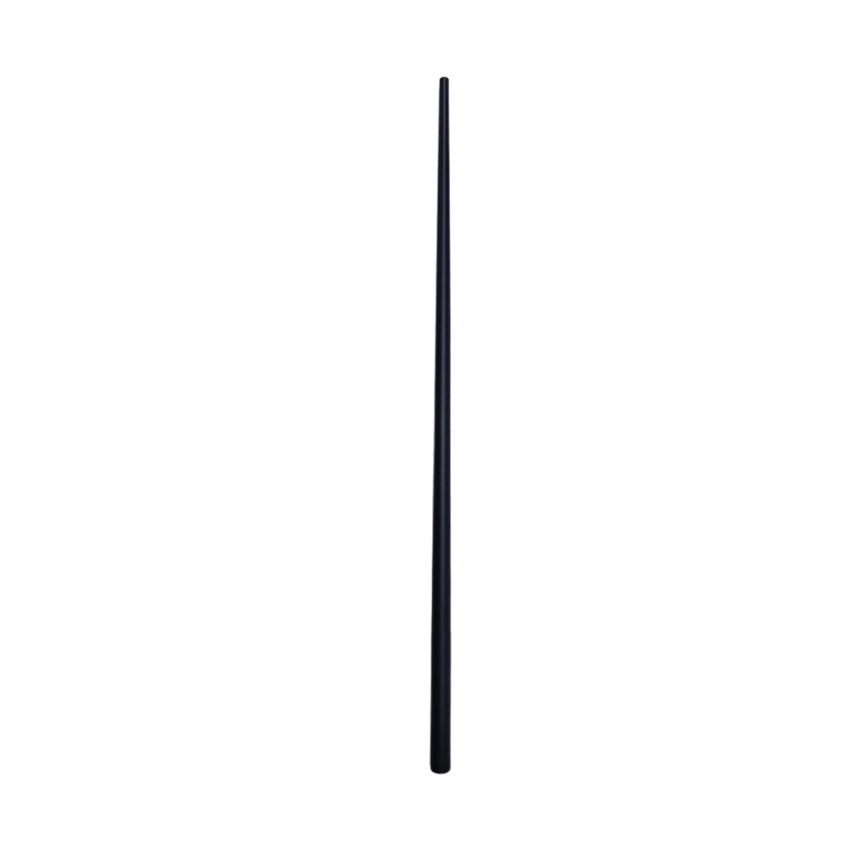Metal Candle Stick Baluster M5040-BLK Plain Black
