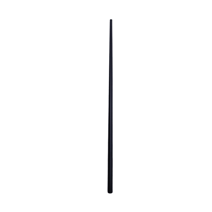 Metal Candle Stick Baluster M5040-BLK Plain Black
