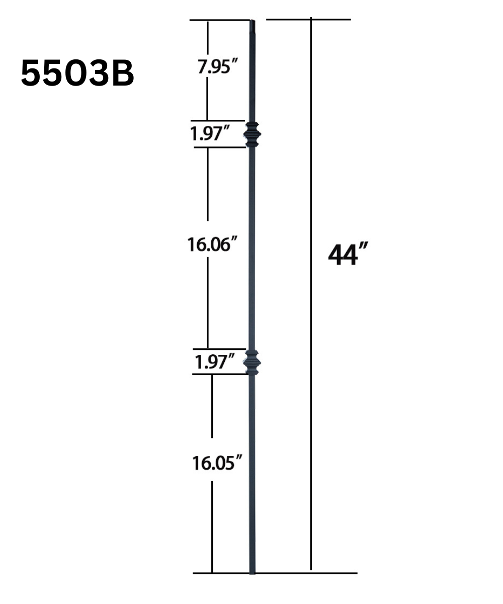 Double Knuckle 5503B (1/2" x 44")