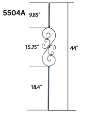 Small Scroll 5504A (1/2" x 44")