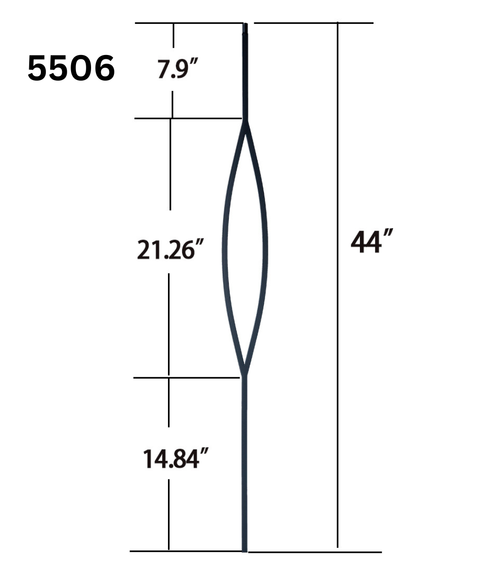Teardrop 5506 (1/2" x 44")