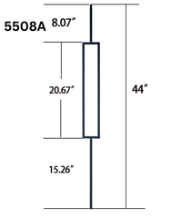 Single Rectangle 5508A (1/2" x 44")