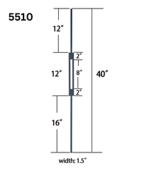 Mini Rectangle 5510 (1/2" x 40")