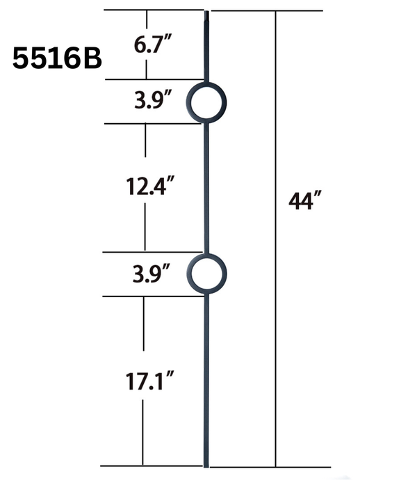 Double Ring 5516B (1/2" x 44")