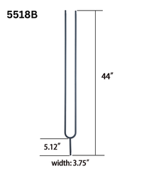 Wishbone U 5518U (1/2" x 46")