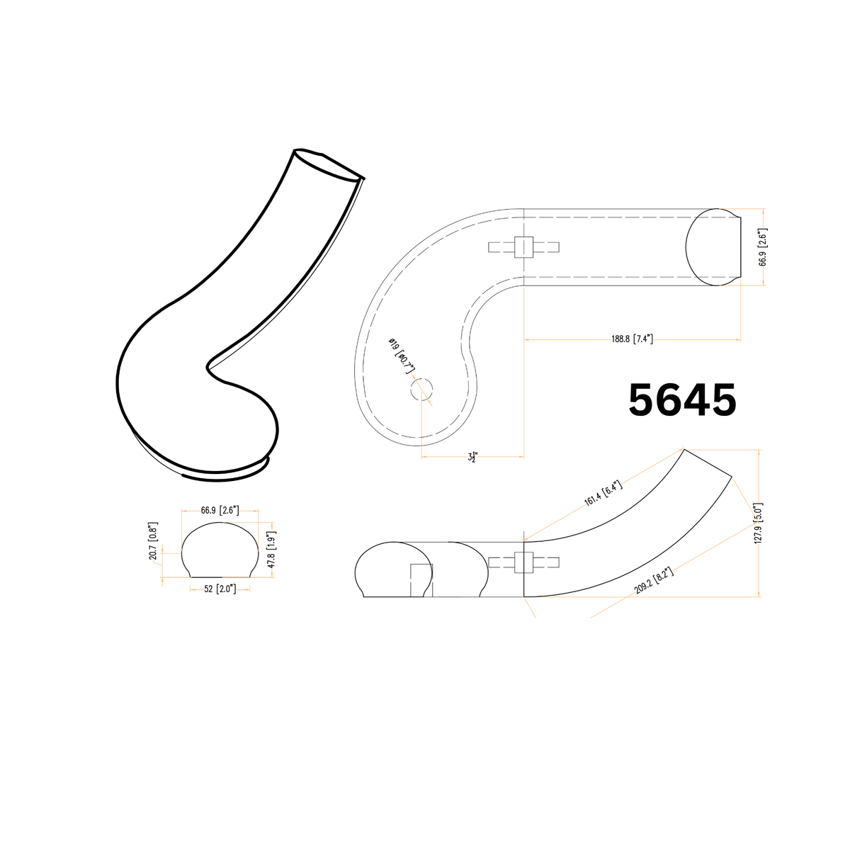 5645 Right Hand Turn Out