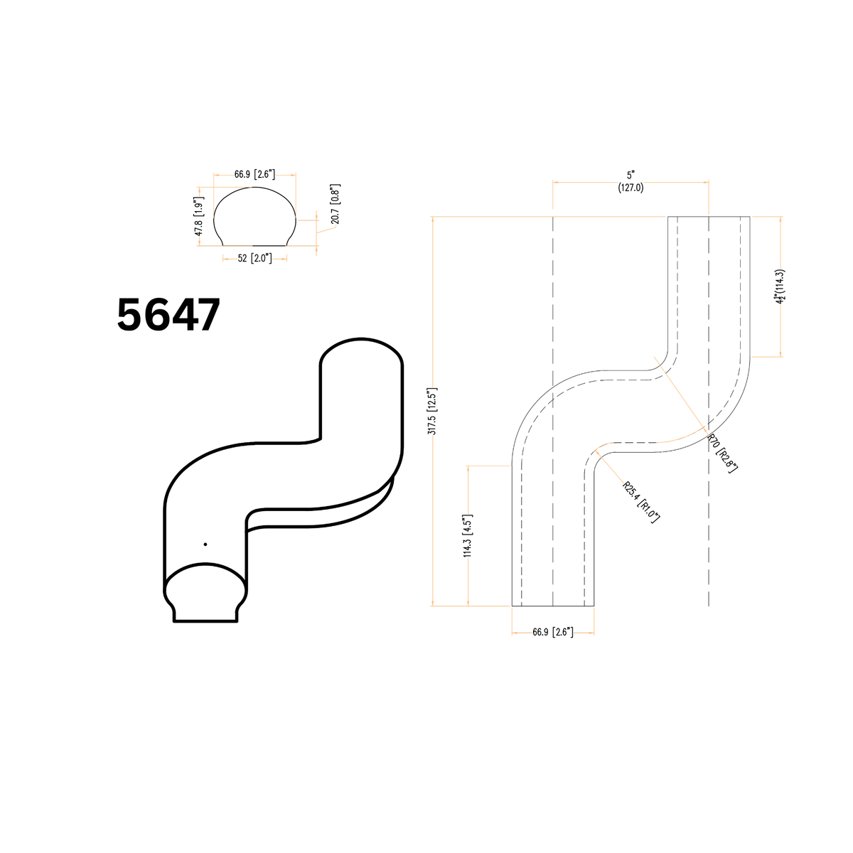 5647 Left "S" Turn