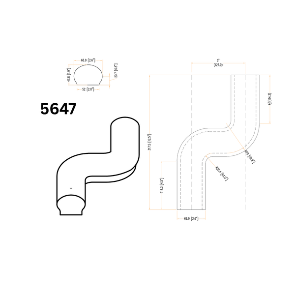 5647 Left "S" Turn