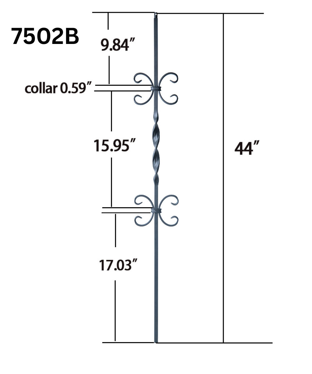Double Butterfly Single Ribbon 7502B (1/2" x 44")
