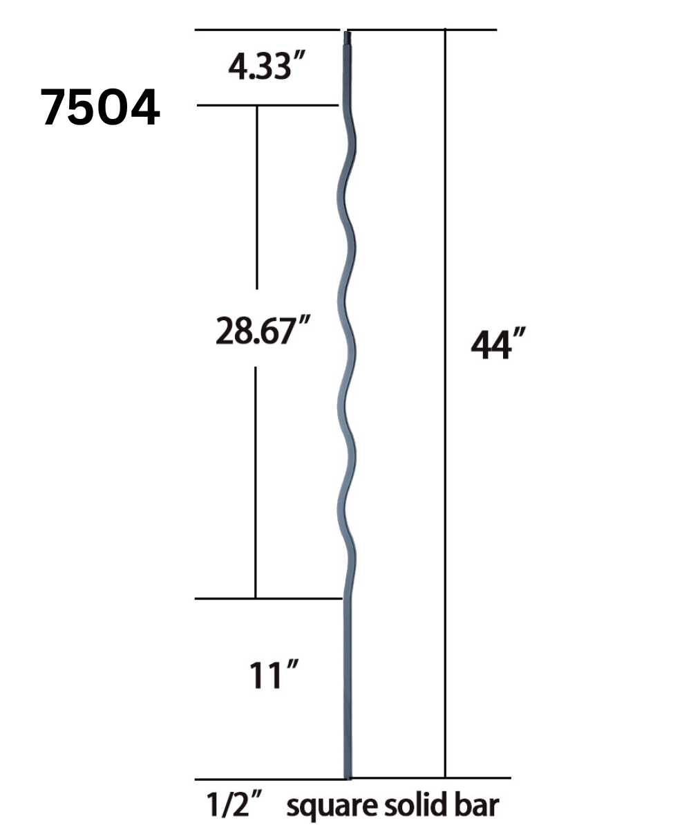 Wave 7504 (1/2" x 44")