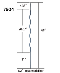 Wave 7504 (1/2" x 44")