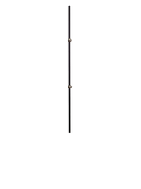 Double Ball Grey Round Bar 8503B (5/8" x 44")