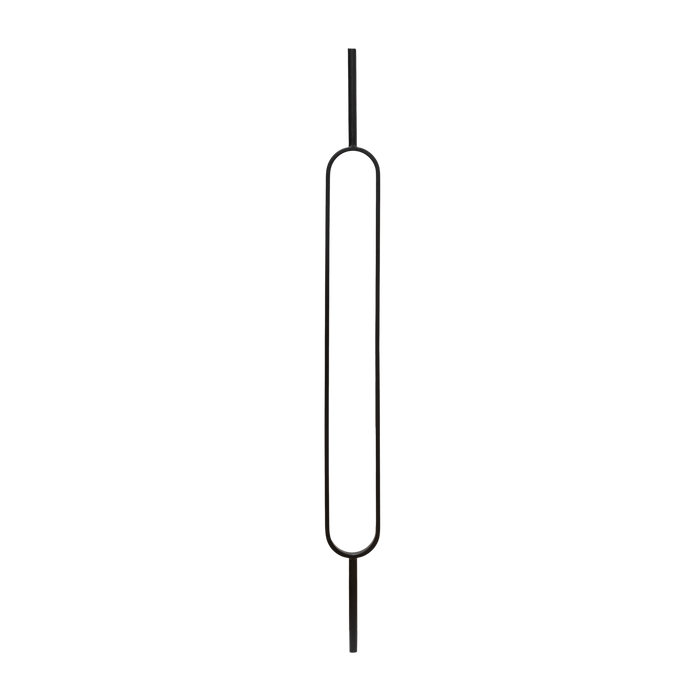 Flat Oval Round Baluster (5/8" x 44") 8507