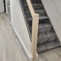 Chamfered and Grooved Post